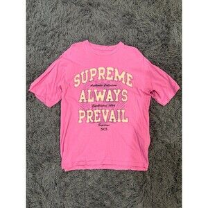 Supreme Pink Always Prevail Shirt | Medium